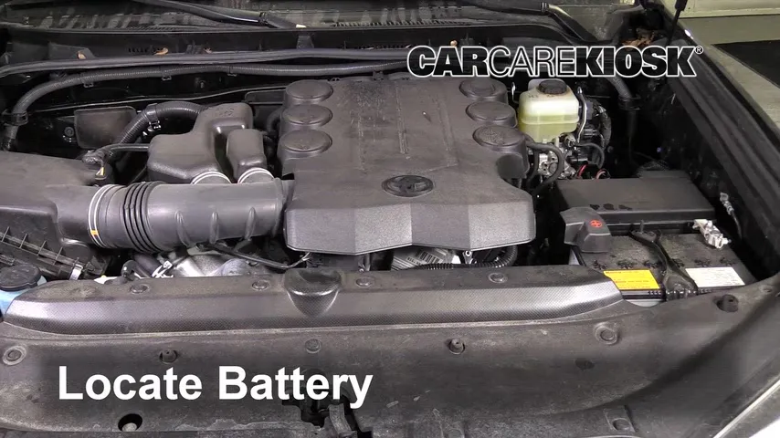 2015 Toyota 4Runner SR5 4.0L V6 Battery Jumpstart